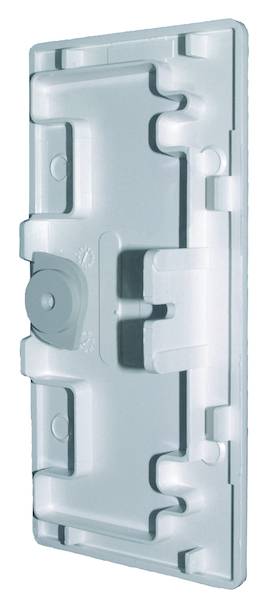 PBRES 105 rw Endstück Breite: 105 mm