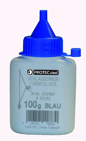 PSSFP Schlagschnur Farbpulver blau 100g