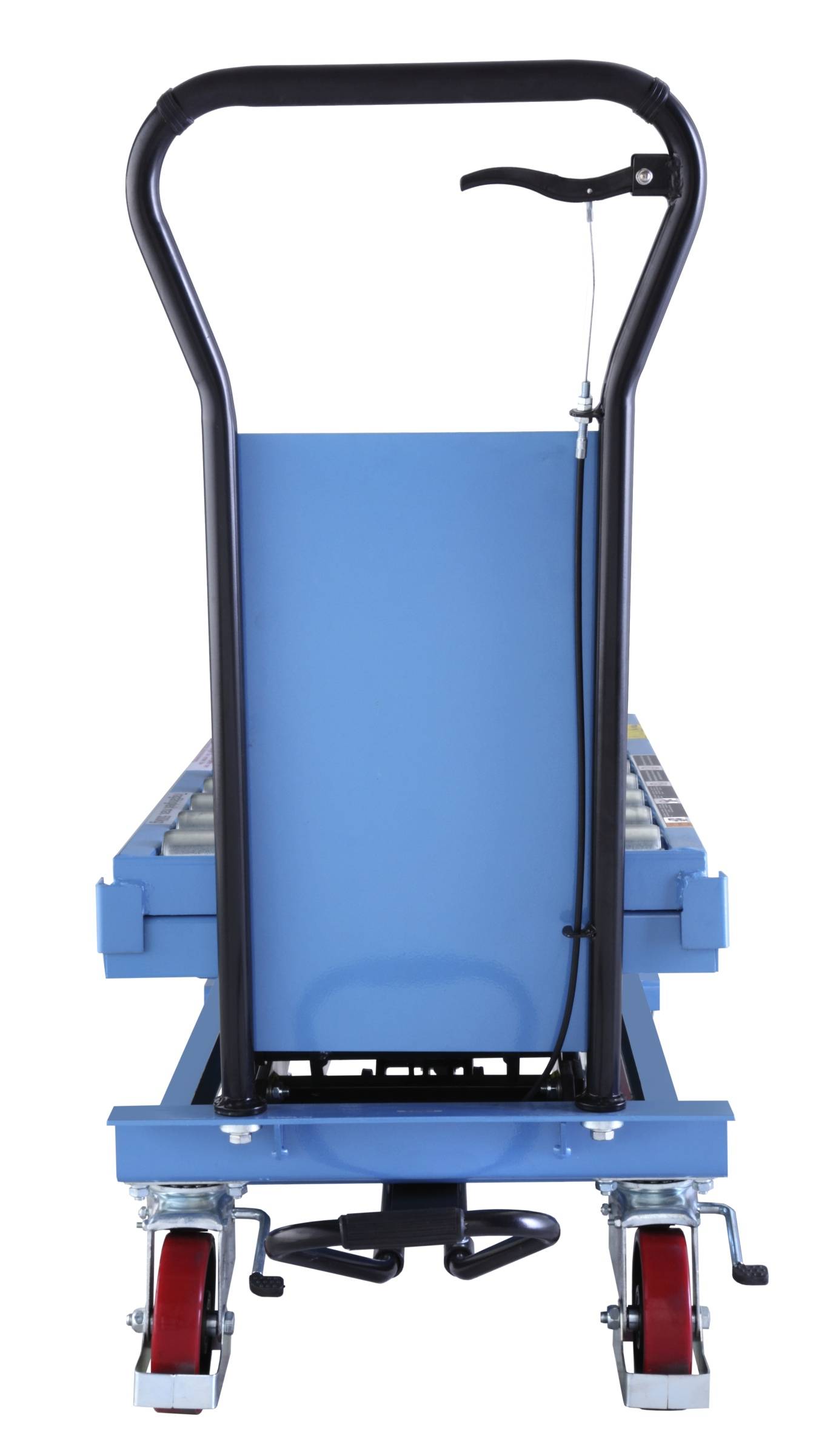 Hanselifter Hubtischwagen mit Rollenbahn SPSR300 Hubhöhe 1690mm Tragkraft 300kg