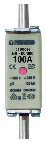 PSI NH000KTF-C 100A NH-Sicherungseinsatz