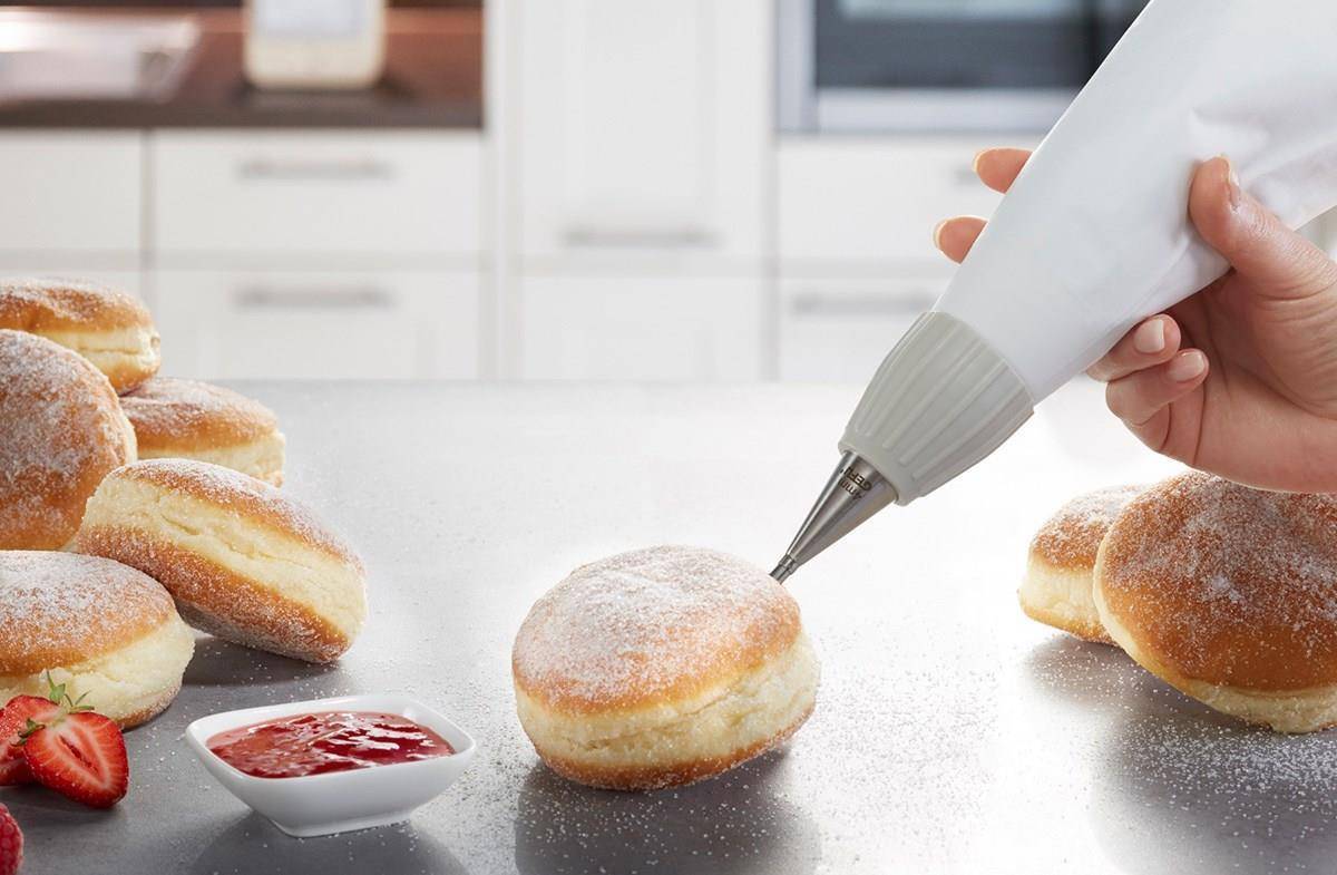 GEFU Spritzbeutel-Set DECORE, 5tlg