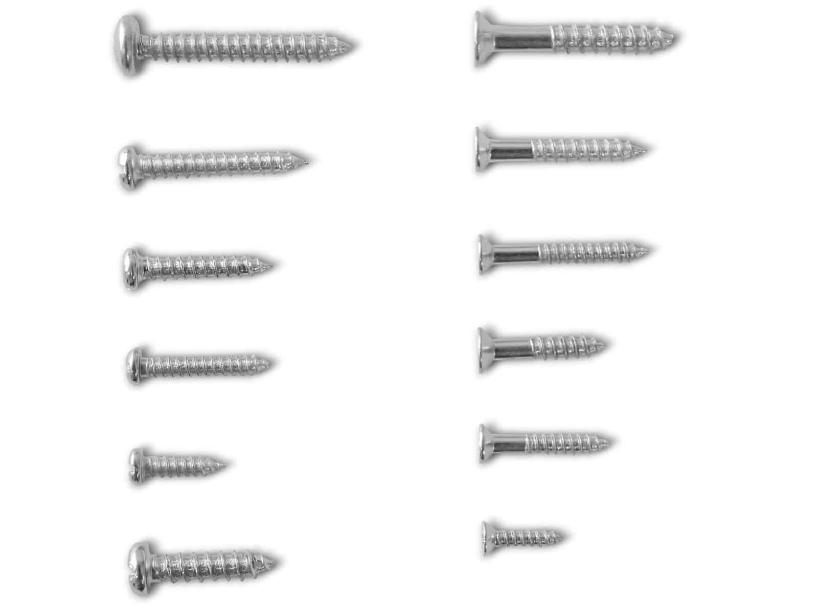 QUADRIOS Schrauben-Set 2109SA047, Stahl, 550 Stück