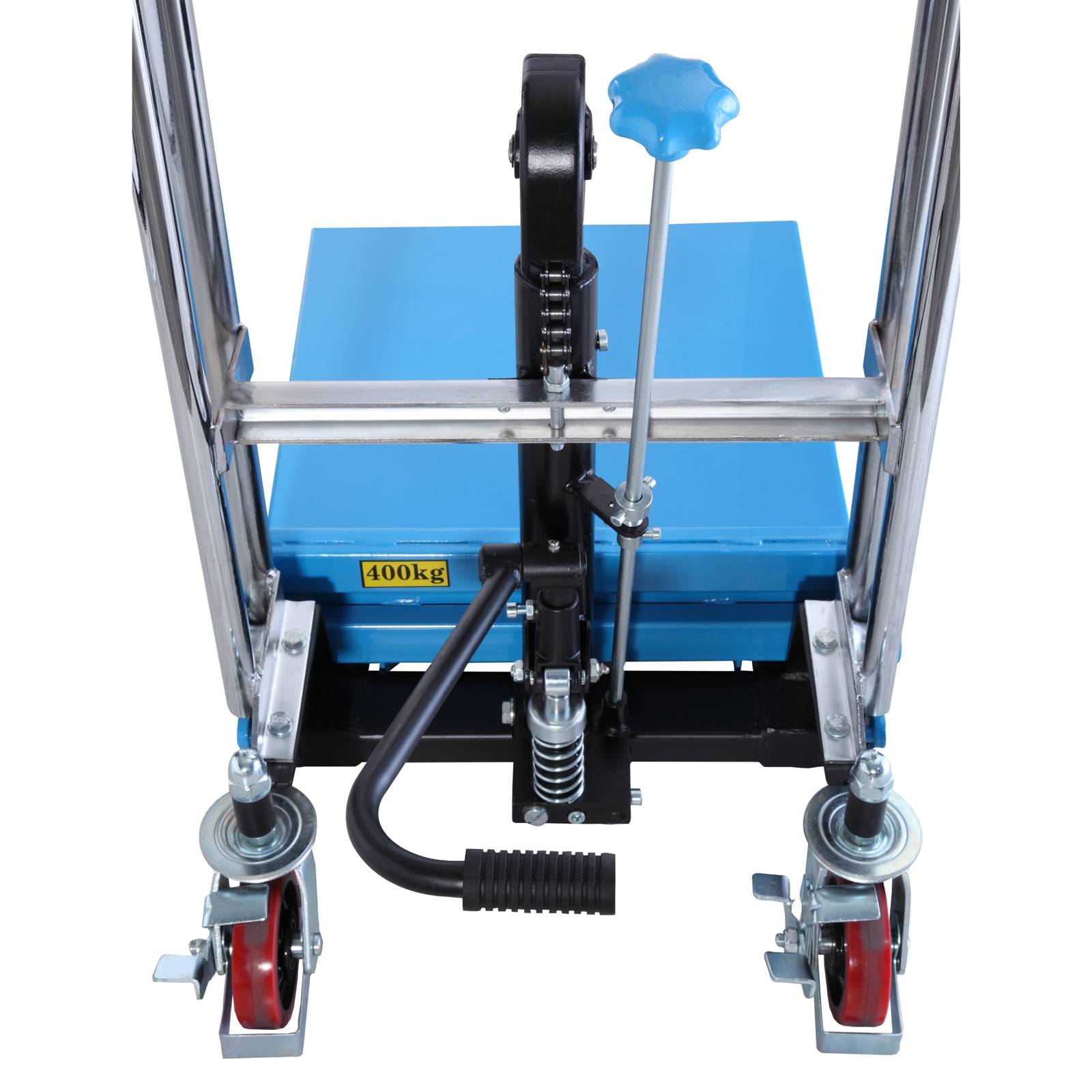 Hanselifter manueller Plattformhochhubwagen PS0415 Tragkraft 400kg Hubhöhe 1500mm