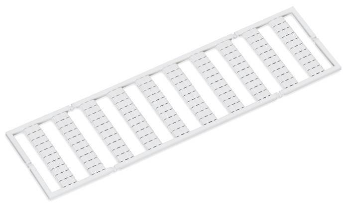 Eine weiße Kabelkanal-Leiter aus Kunststoff, die zum Organisieren und Schutz von Kabeln entwickelt wurde und gleichmäßig angeordnete Schlitze für einfachen Zugang aufweist.