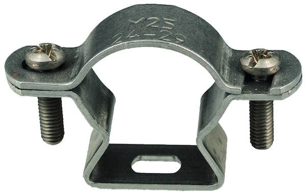 PSKASLA M40 Abstandsschelle Langloch Alu