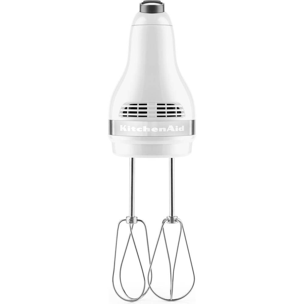 KitchenAid 5KHM5110EWH, Handmixer, Weiß, Schlagen, Mixen, 1,6 m, 1000 RPM, Kunststoff