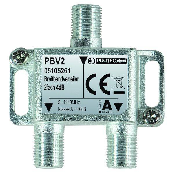 PBV2 Breitbandverteiler 2fach