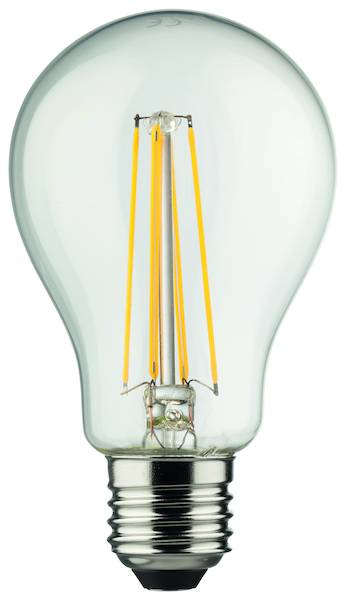 PLED A60F 7W LED Birne Filament E27 7W