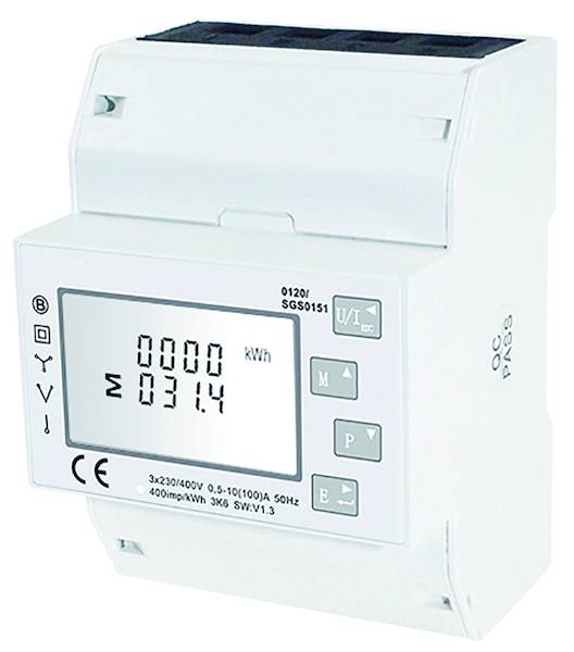 PROTEC.class Drehstromzähler PDSZ3MIDMOD Digital MID Modbus 3p