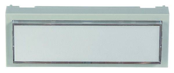 PKPUB1 Klingelplatte unbeleuchtet weiß