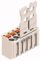 WAGO 2091-1106/000-1000Female connector with gripping plate; 6-pole; Pin spacing