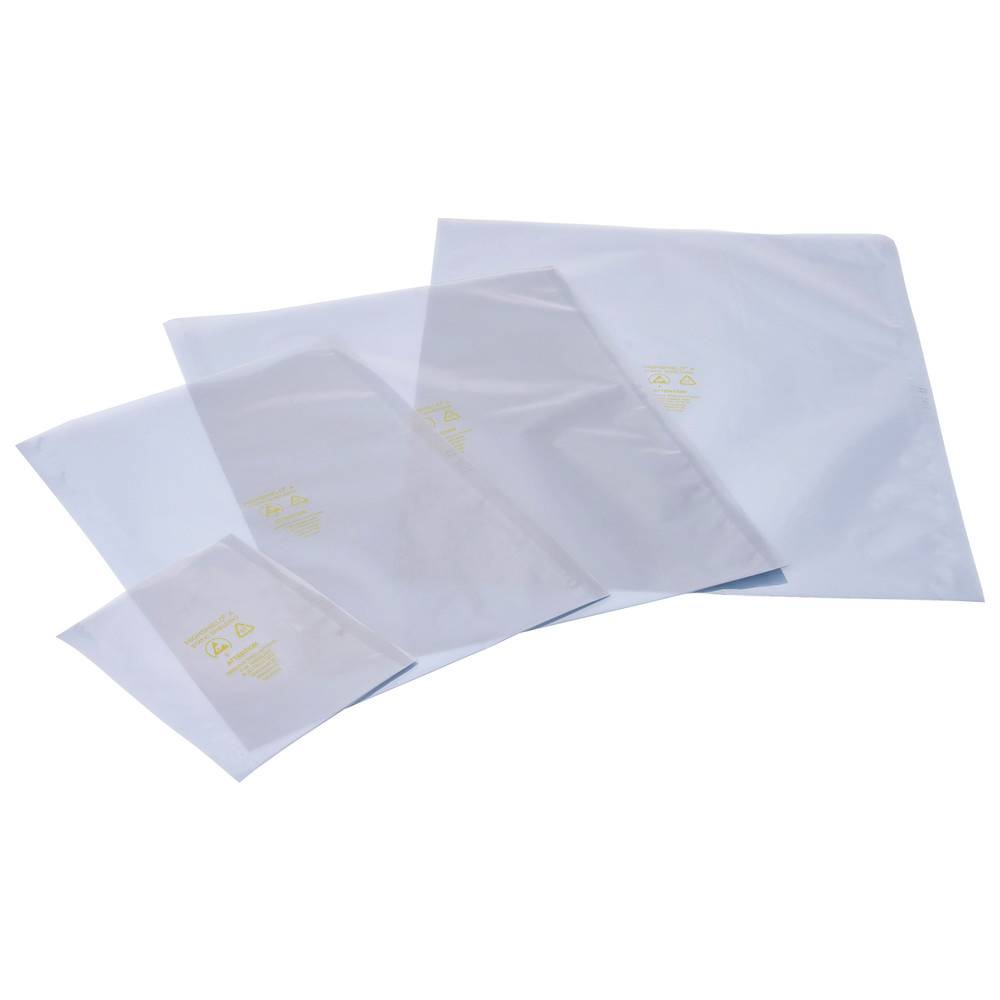 Klare Vakuumbeutel in verschiedenen Größen zum Lebensmittelkonservieren.