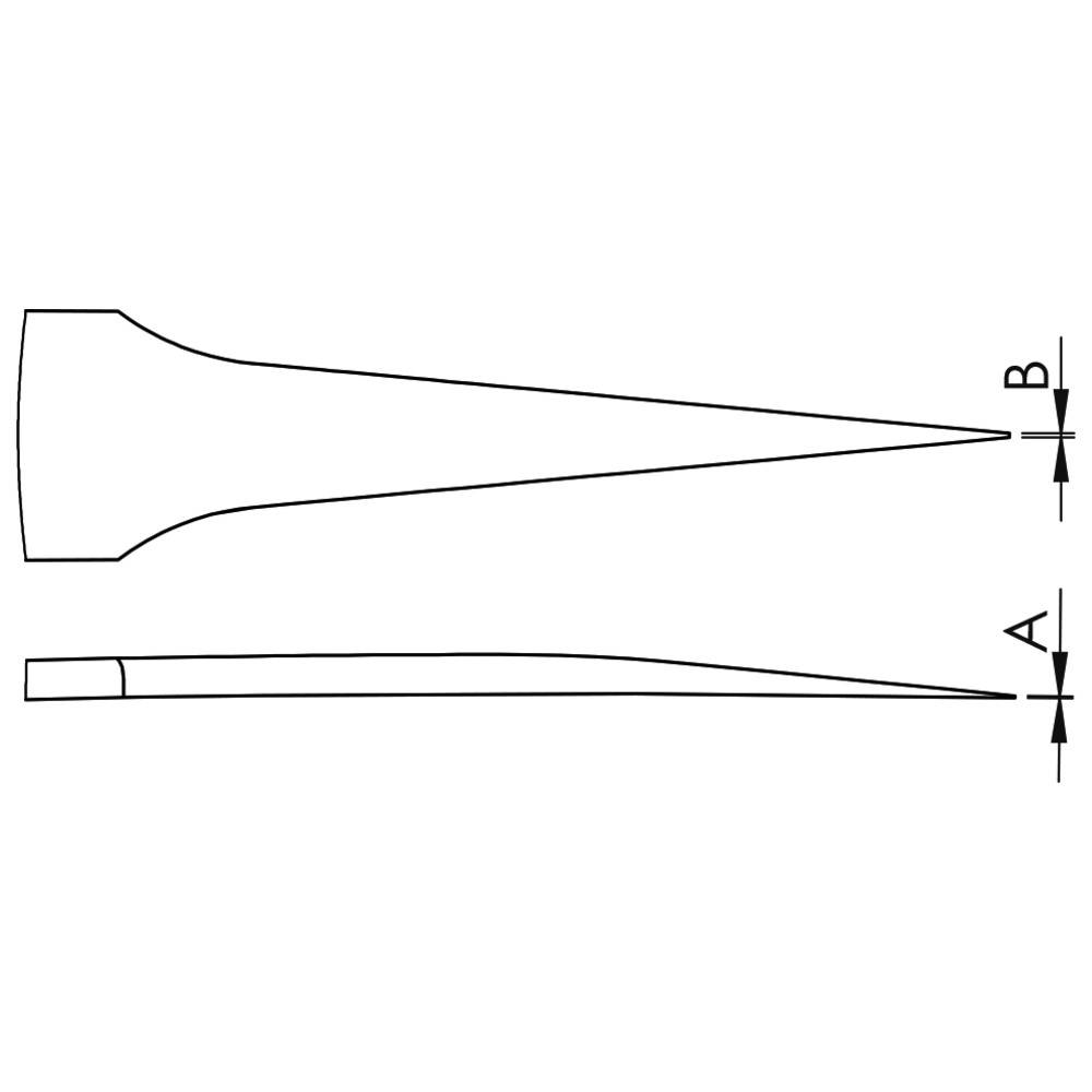 WETEC Präzisions-Mehrzweck-Pinzette 2-SA, Typ PRO