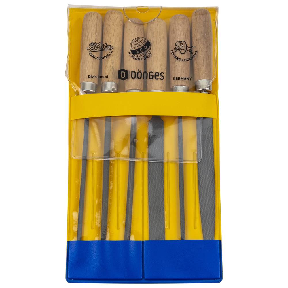 Dönges Schlüsselfeilen-Satz, 6-teilig, Länge 100 mm, H 2