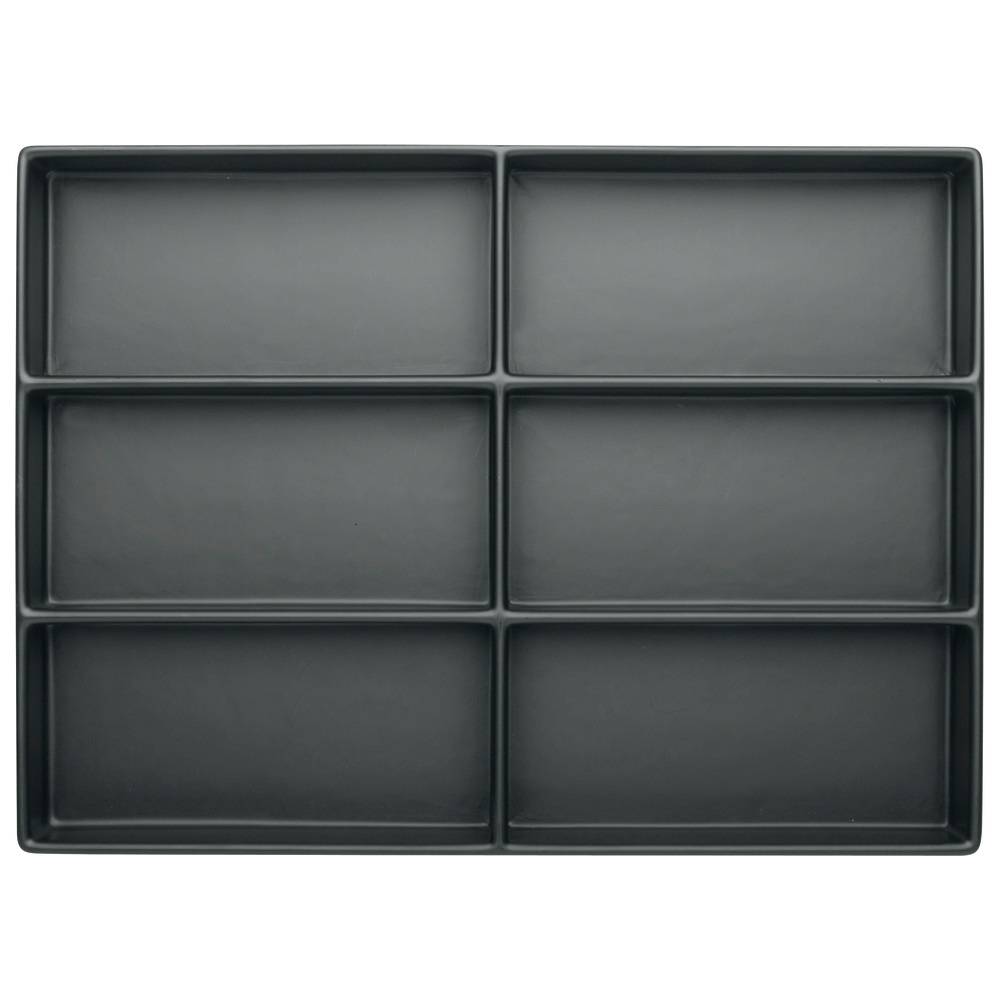 WETEC Tiefzieh-Tray 40 mm, ESD, Fächer 25 Stück, 45 x 63 mm