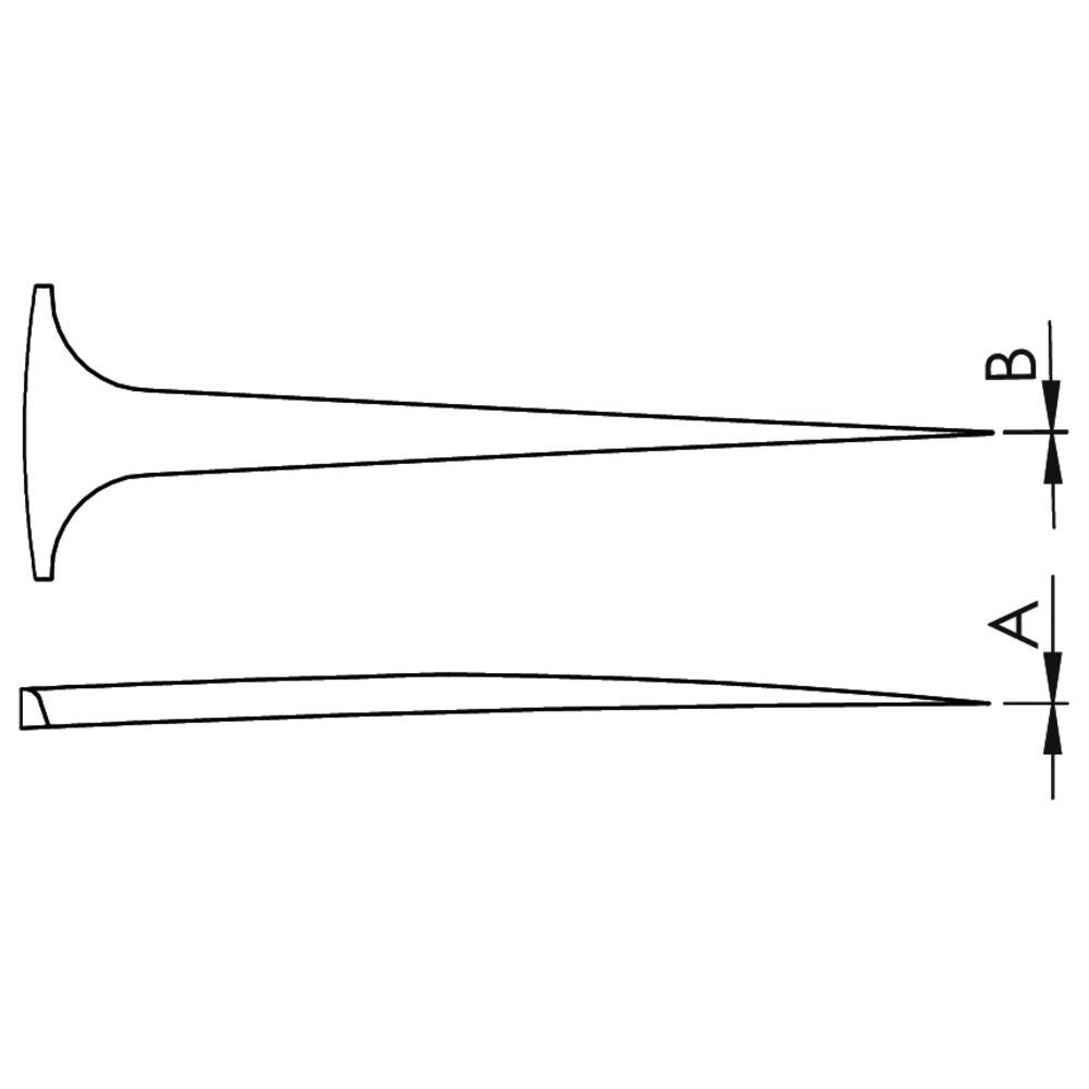 WETEC PRO Präzisions-Pinzette 5, Ausführung CF