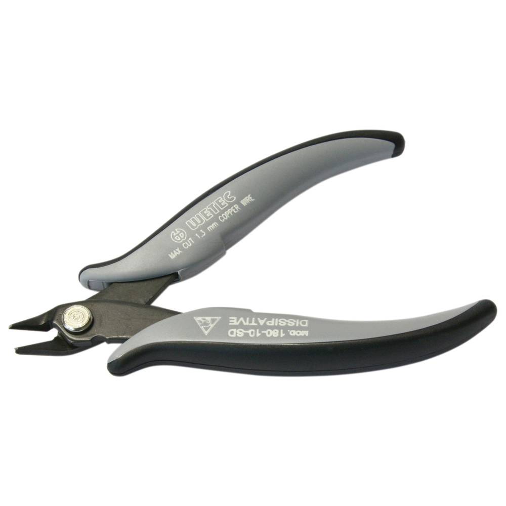 WETEC ECO Shear 180 mit Schneidüberstand, ESD-Griffe, Drahtüberstand 1,0 mm