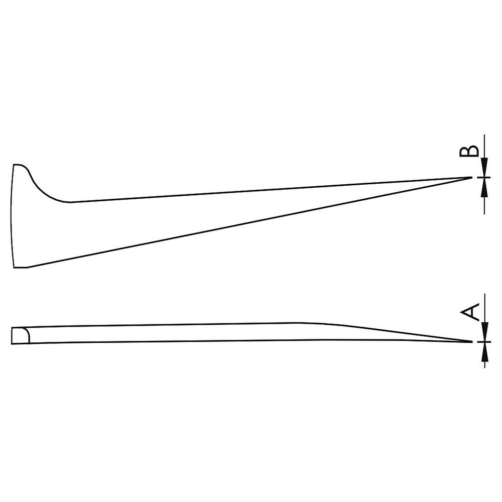 WETEC Präzisions-Mehrzweck-Pinzette 5A-SA, Typ ECO