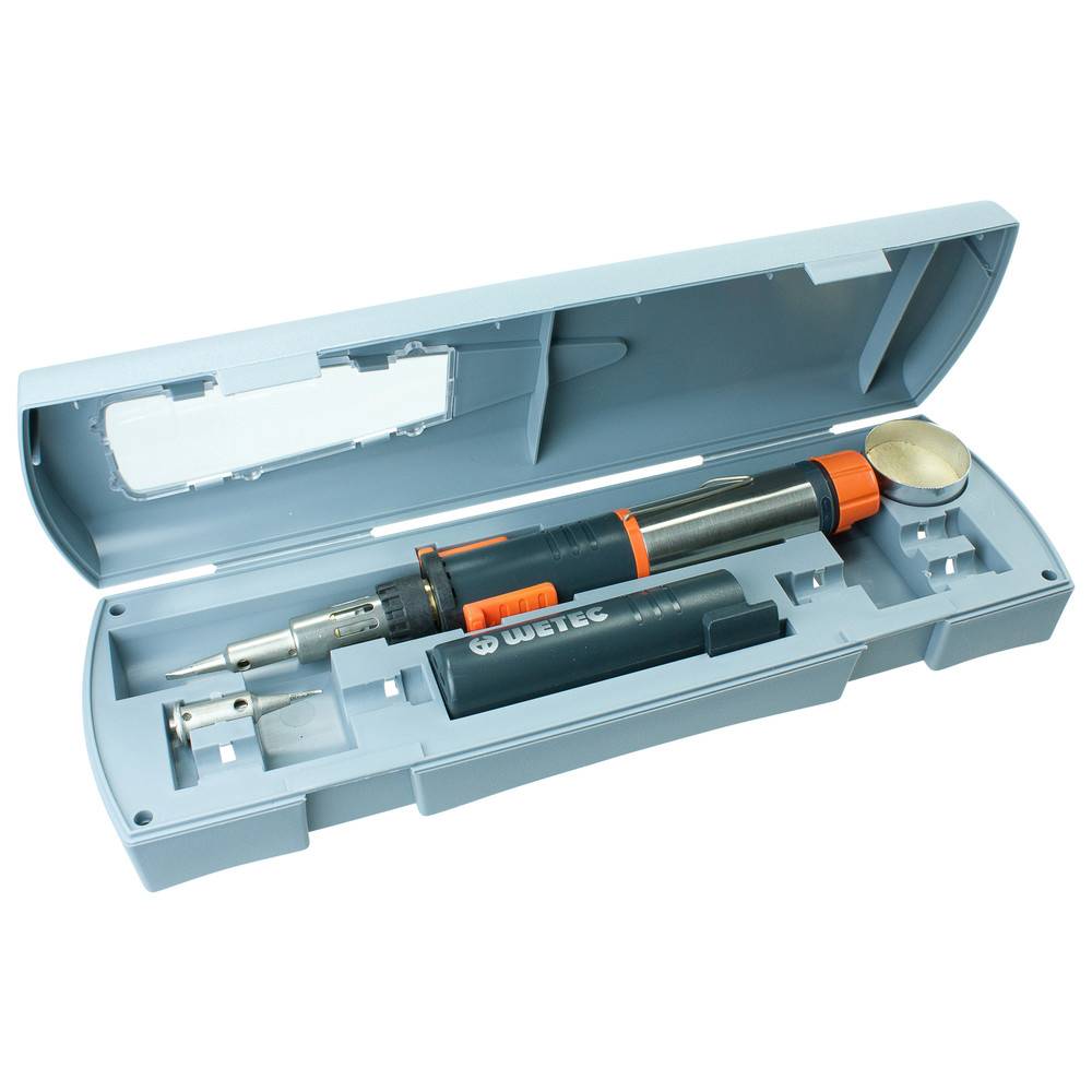 Portasol Gaslötkolben SuperPro, mit zwei Lötspitzen in Box