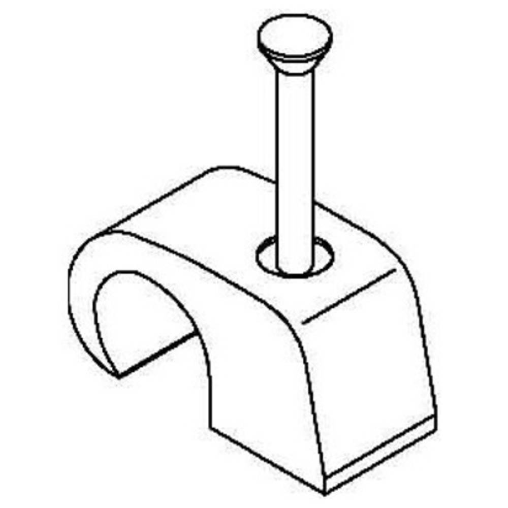 Dönges Stiftschelle 2 mm für Glasfaserleitung
