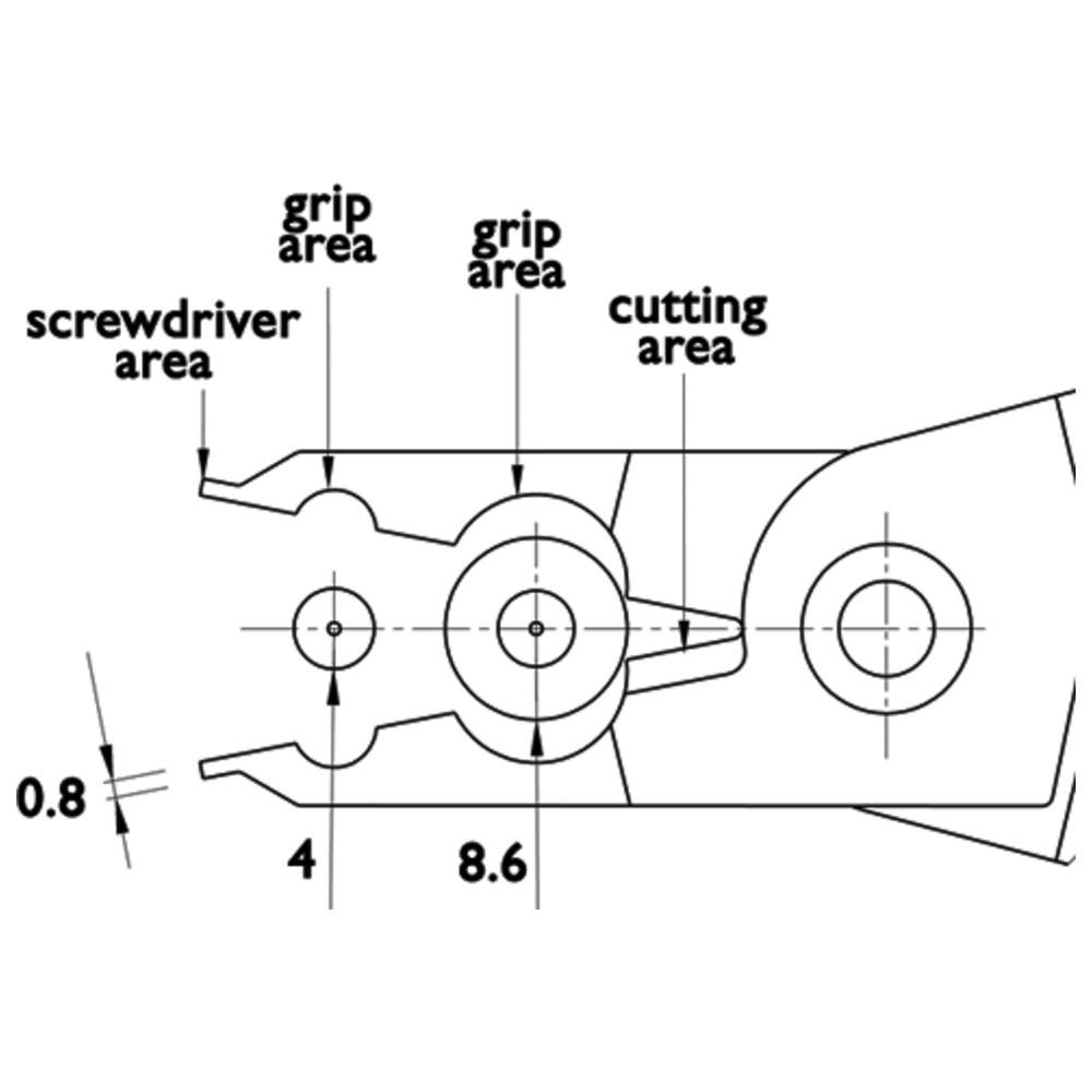 WETEC ECO Lötspitzenzange CS180, ESD-Griffe