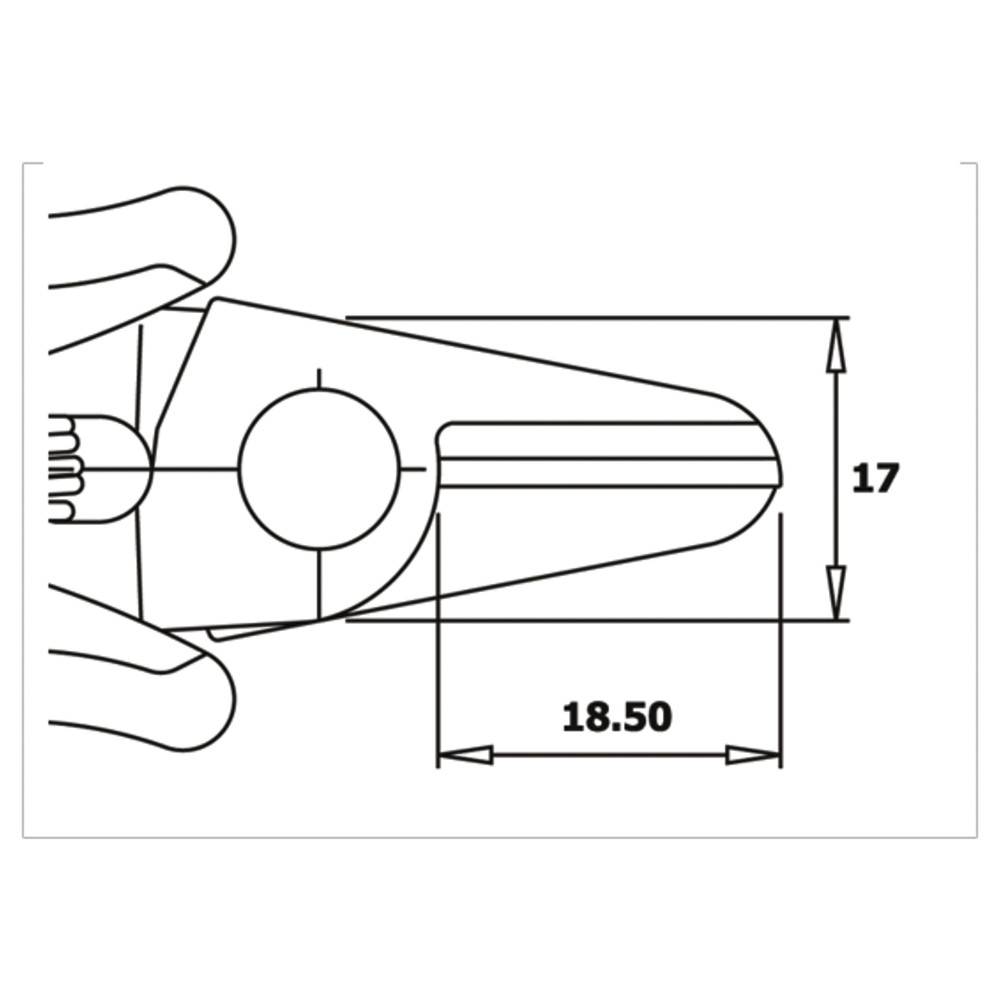 WETEC ECO Universalschere CS 180, ESD-Griffe