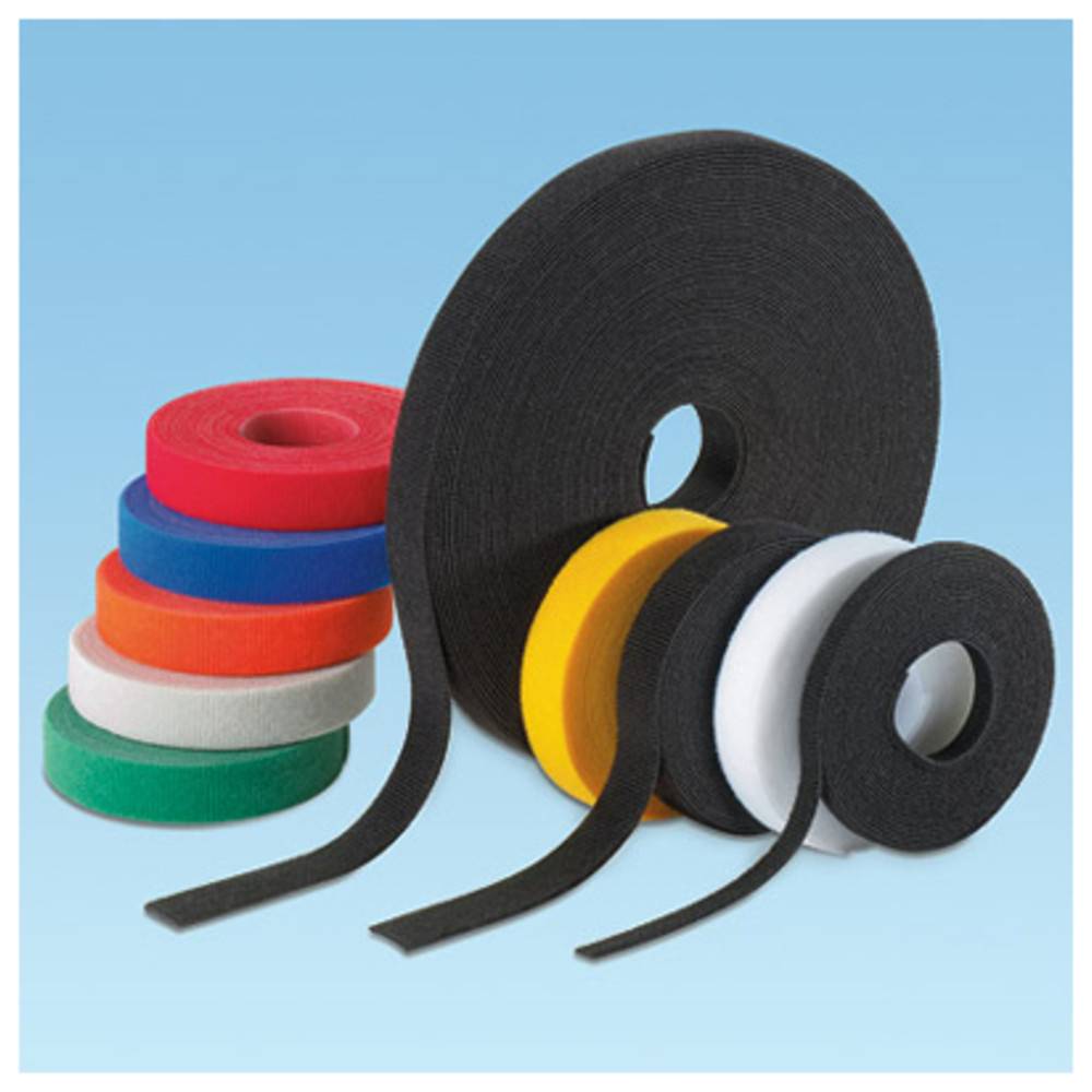 Dönges Universal-Klettband DIN 3415, 20 mm x 5 m, schwarz