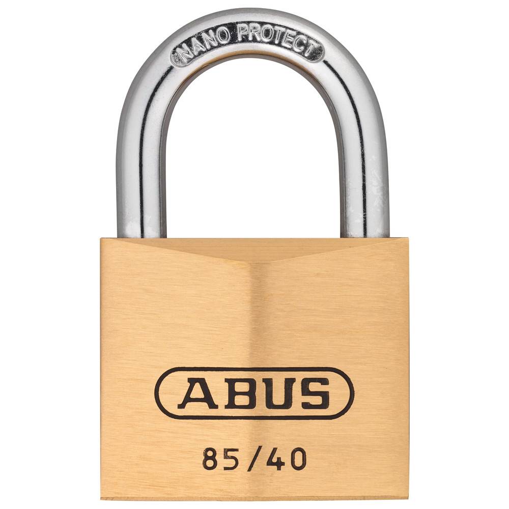 Abus Vorhangschloss Marine aus Messing 65IB/40, Breite 40 mm