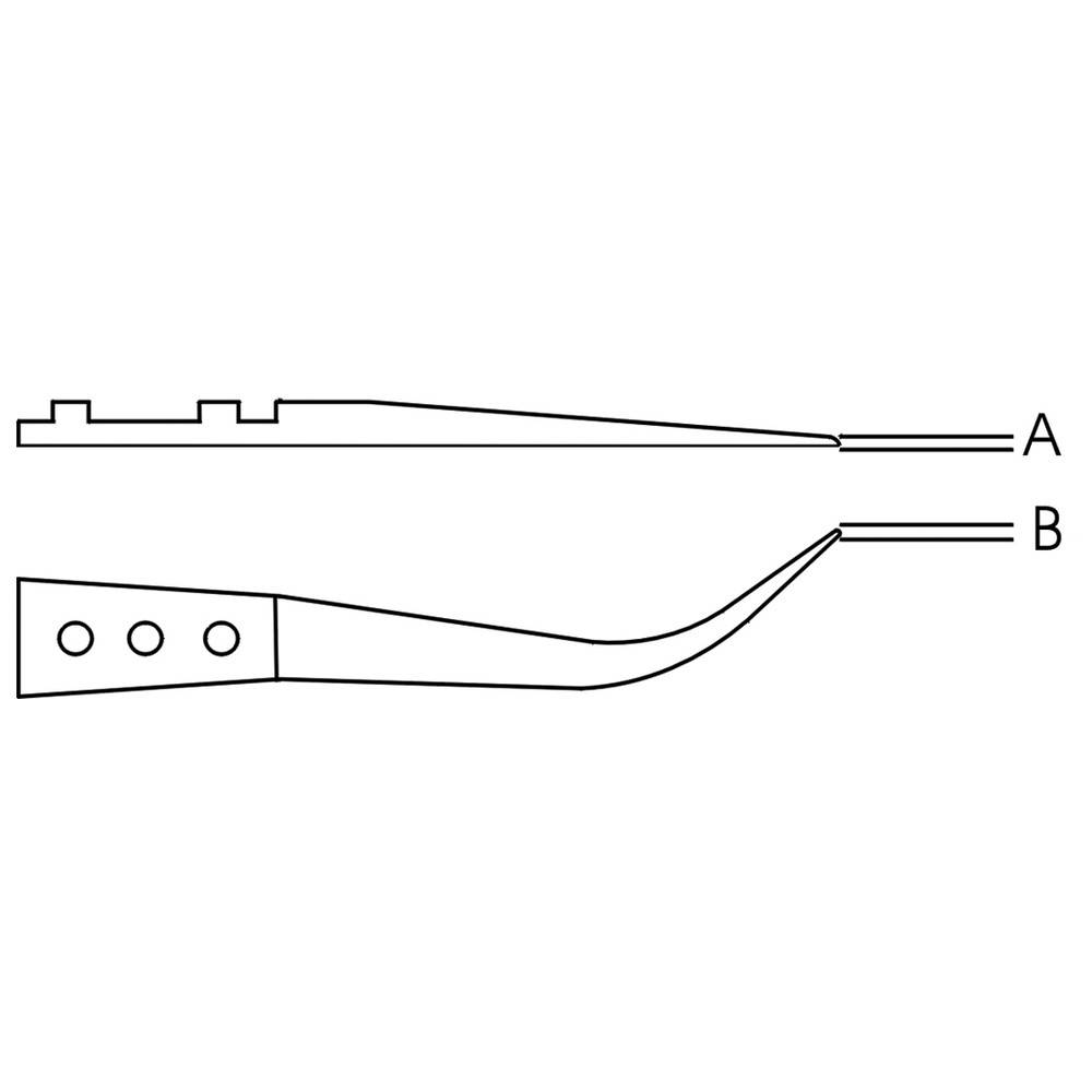 WETEC PRO Keramik-Pinzette 7MZ-SA