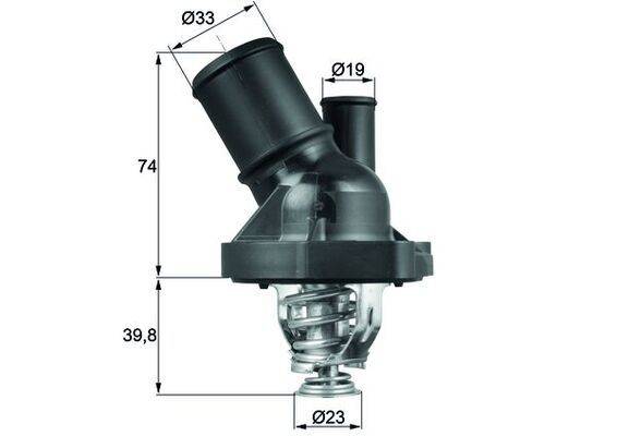 Mahle TI20082 Thermostat, Kühlmittel