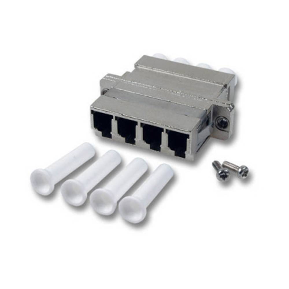 Dönges LWL-Kupplung MM, LC/LCdx OM4, Kunststoff/Keramik, rosa