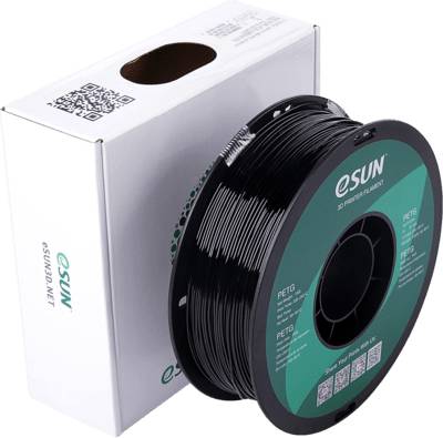 Esun PETG 1.75mm Solid Black 1kg 3D Filament