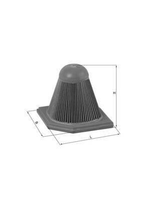 Mahle LX1892 Luftfilter