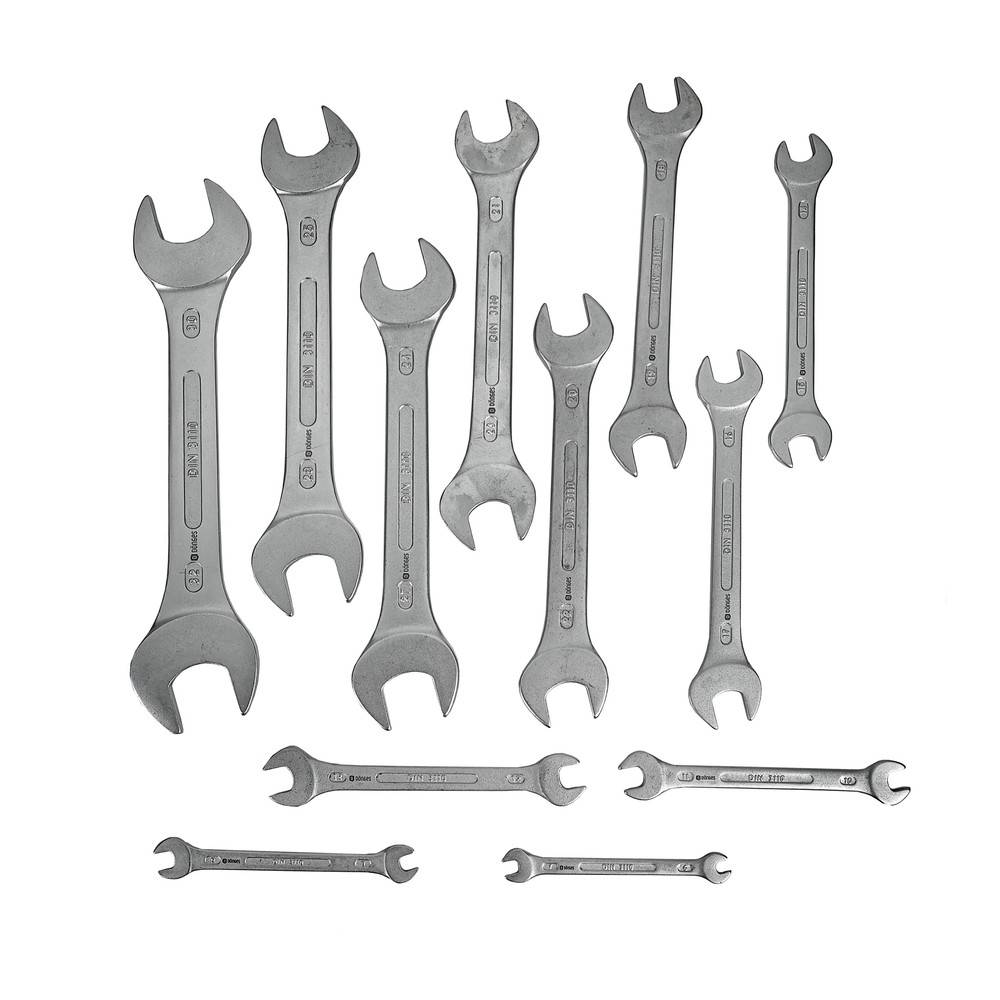 Dönges Doppelmaulschlüsselsatz DIN 3110, 12-teilig 6-32 mm