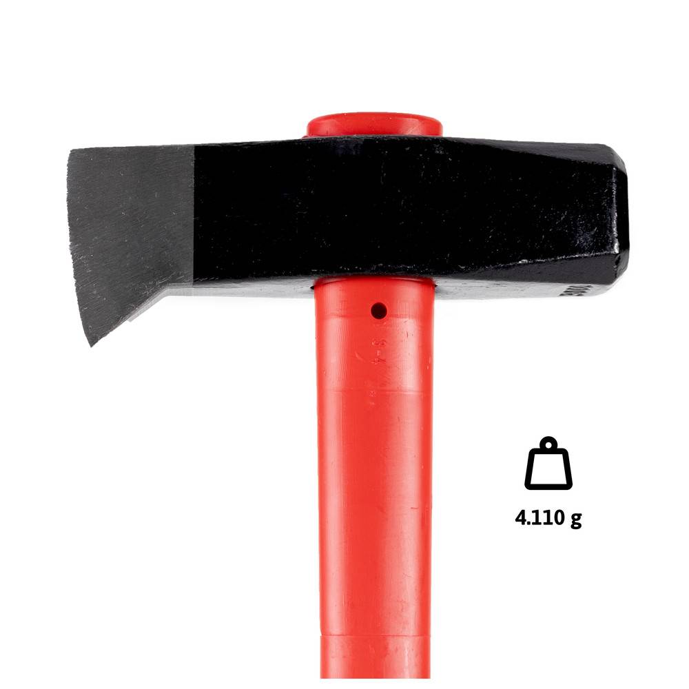 Dönges Spalthammer mit Glasfaserstiel - Spalten von Holzstammstücken, 900 mm