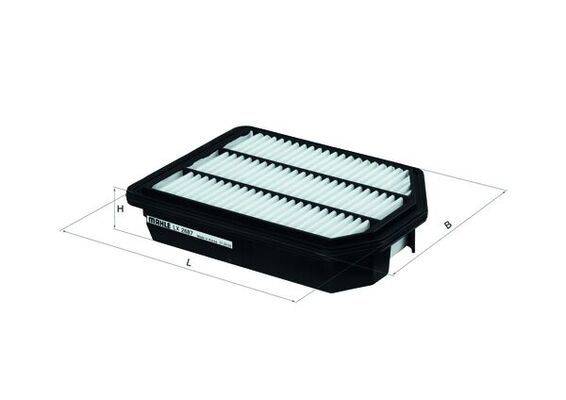 Mahle LX2687 Luftfilter