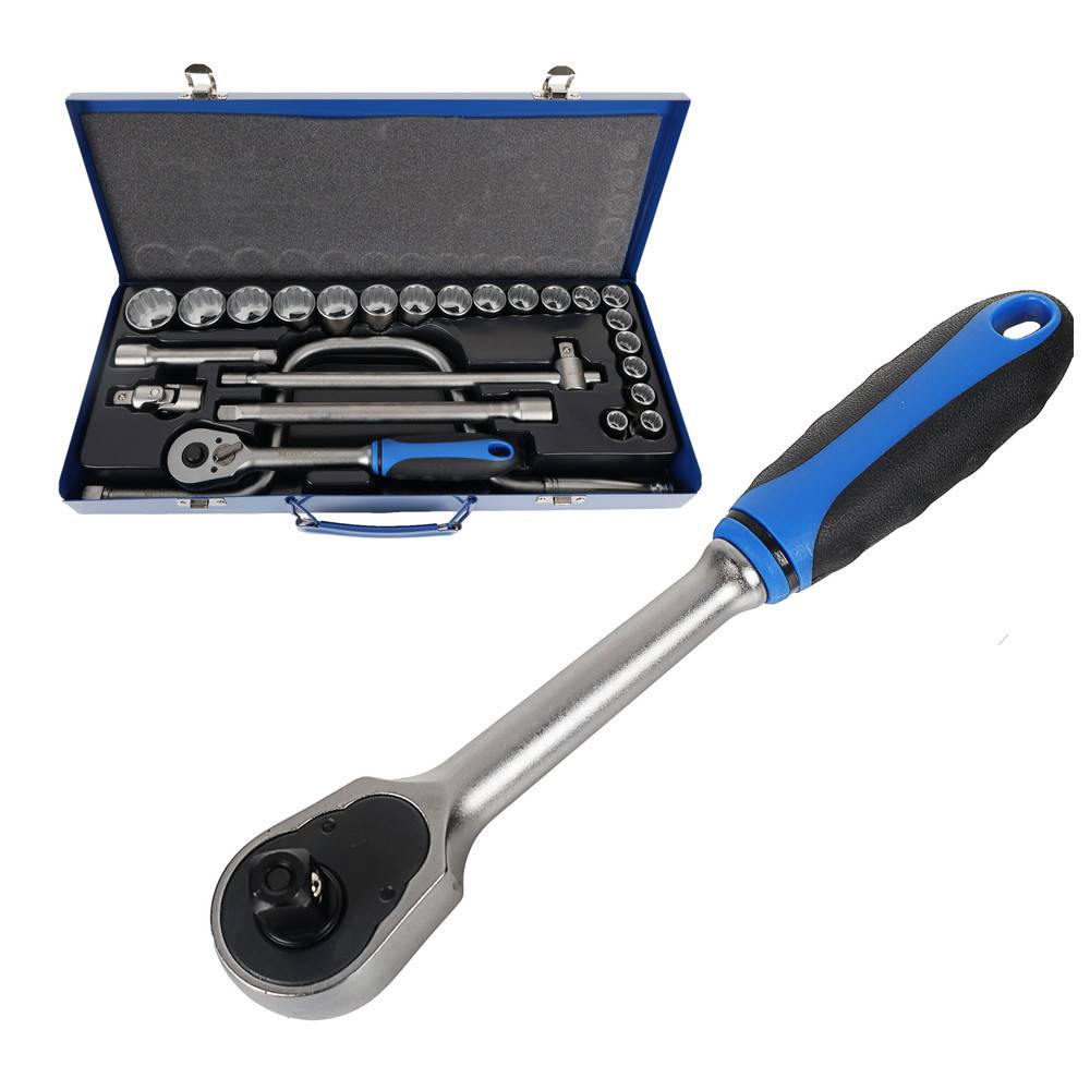 Dönges Steckschlüsselsatz 1/2", 25-teilig, 10-32 mm, zwölfkant