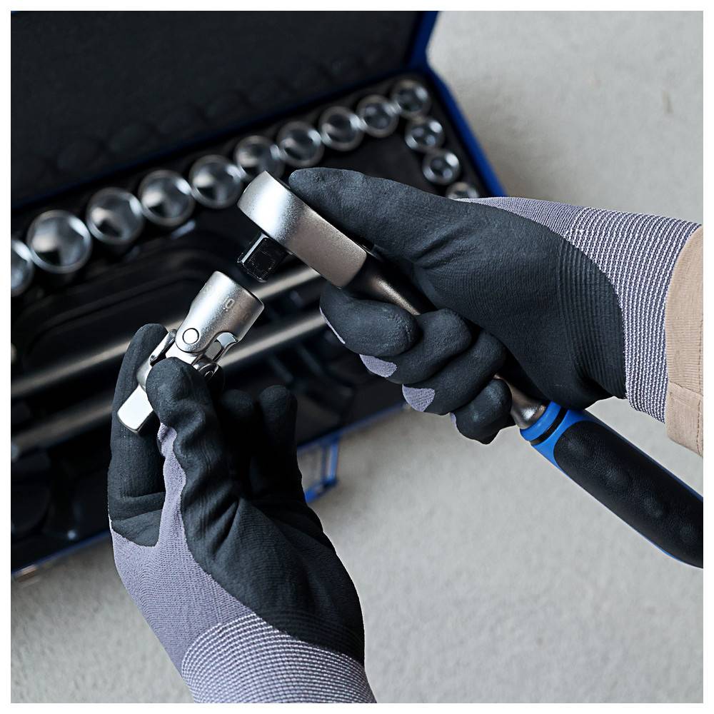 Dönges Steckschlüsselsatz 1/2", 25-teilig, 10-32 mm, zwölfkant