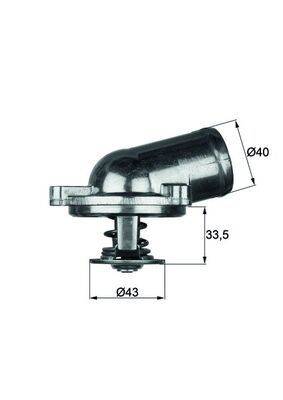 Mahle TI2279 Thermostat, Kühlmittel