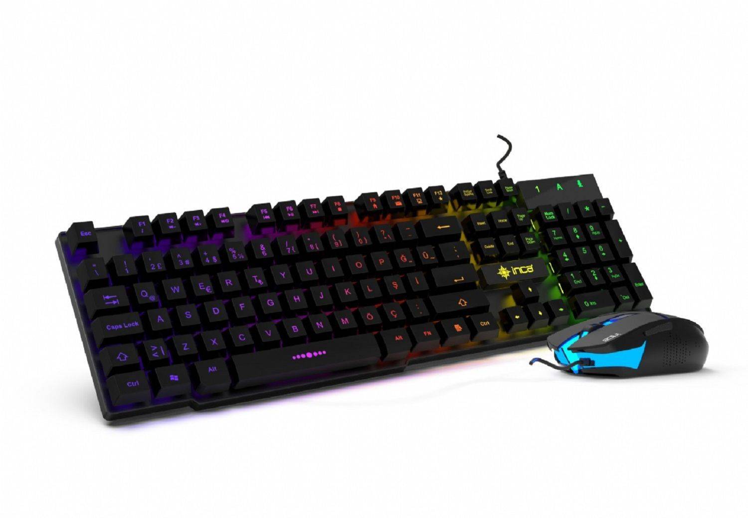 Inca Gaming-Tastatur und Maus Set IKG-448 – Die perfekte Kombination für unübertroffenes Spielerlebnis