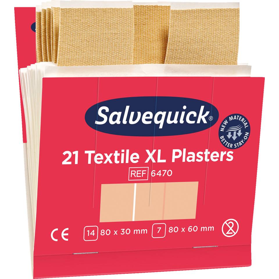Nachfüll-Pflastersatz, für Salvequick® Pflasterspender XL, elastisch, 126/VE