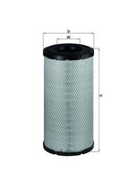 Mahle LX1775 Luftfilter
