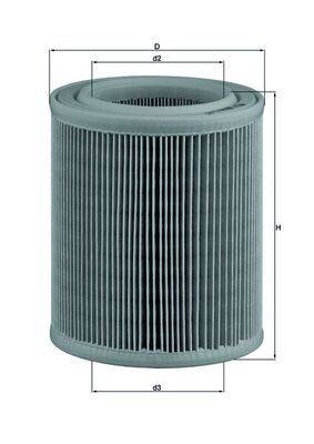 Mahle LX329 Luftfilter