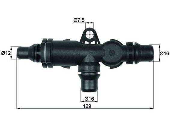 Mahle TO482 Thermostat, Ölkühlung