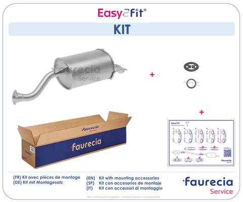 Faurecia FS33374 Endschalldämpfer