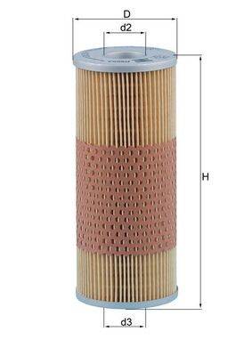 Mahle OX59 Ölfilter MAH-OX59
