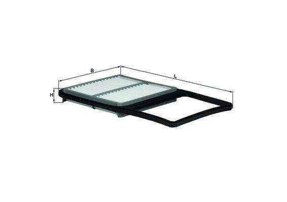 Mahle LX2678 Luftfilter