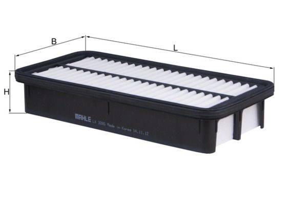 Mahle LX3265 Luftfilter