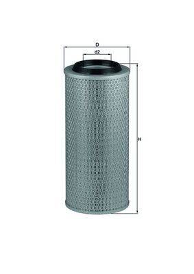 Mahle LX2635 Luftfilter