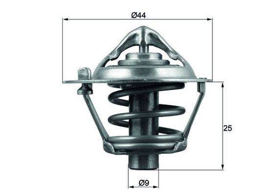 Mahle TX11382D Thermostat, Kühlmittel